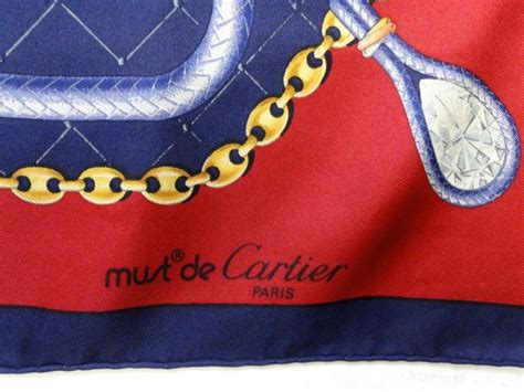 must de cartier silk scarf.